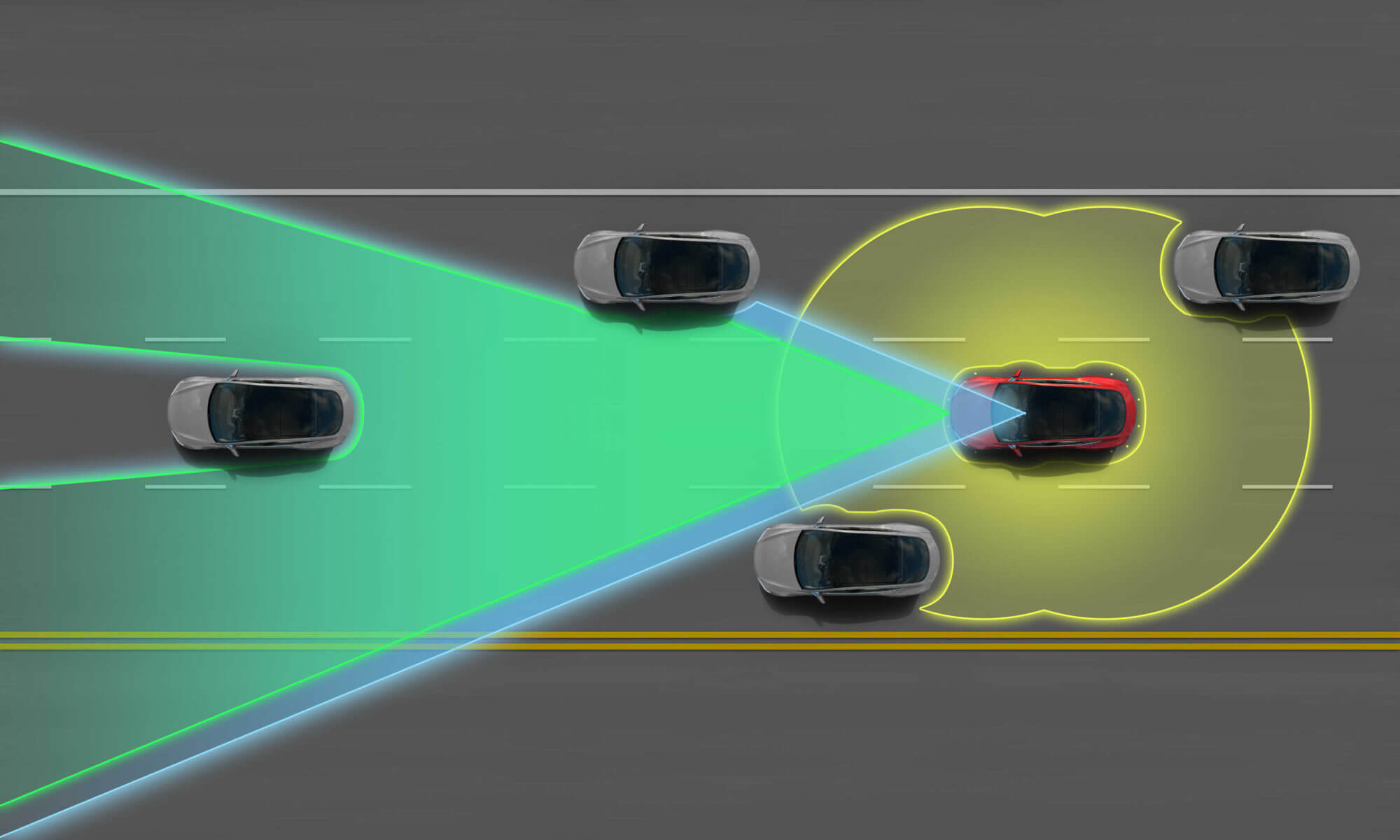 adaptive cruise control tesla