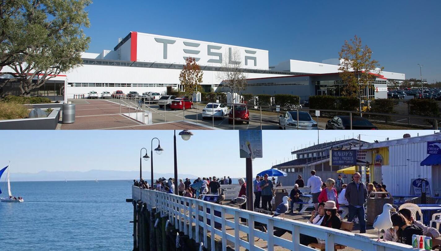 My Tesla Adventure, Meet Up, Drive & Private Dining. Freemont to Santa Cruz.